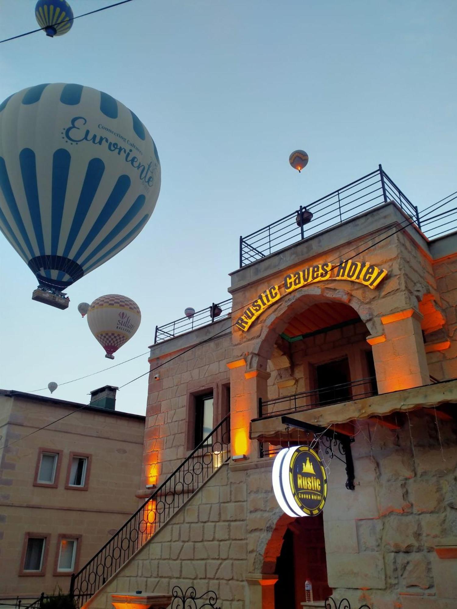 Rustic Caves Hotel Гьореме Екстериор снимка